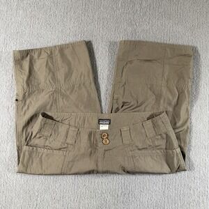 Patagonia Womens Convertible Shorts Super Cali Beige Khaki Size 4 Outdoors